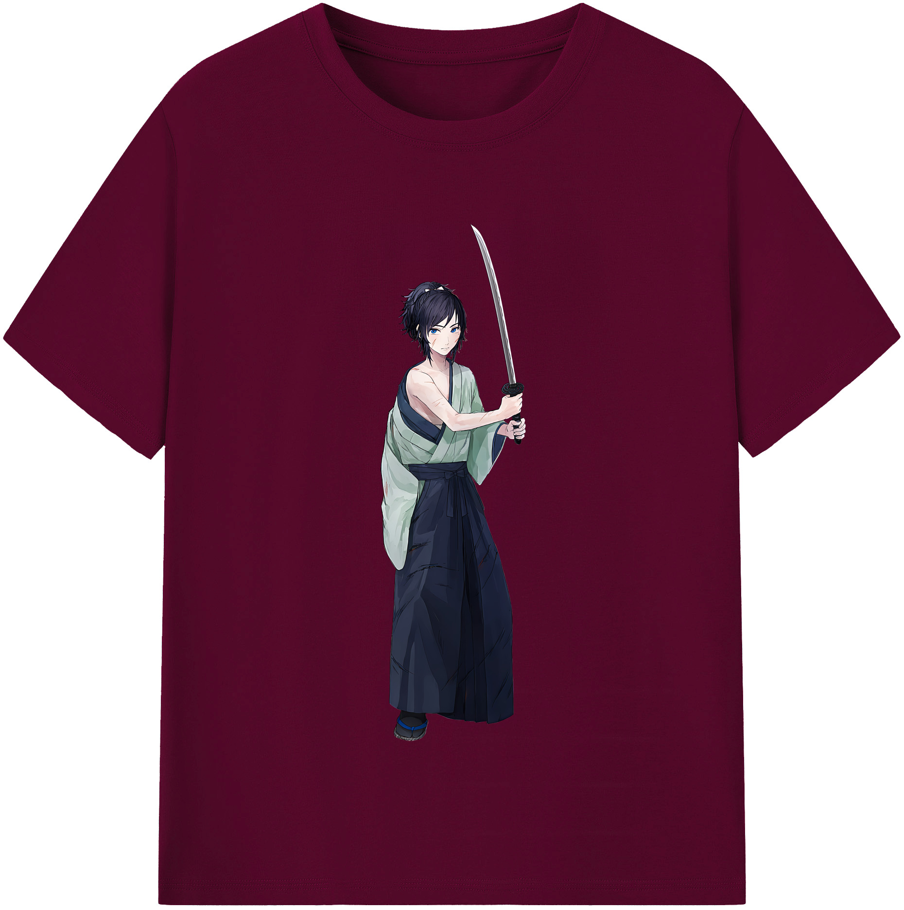（画像用） 刀剣乱舞 Touken Ranbu レディースカジュアルプリントTシャツ（綿100％）